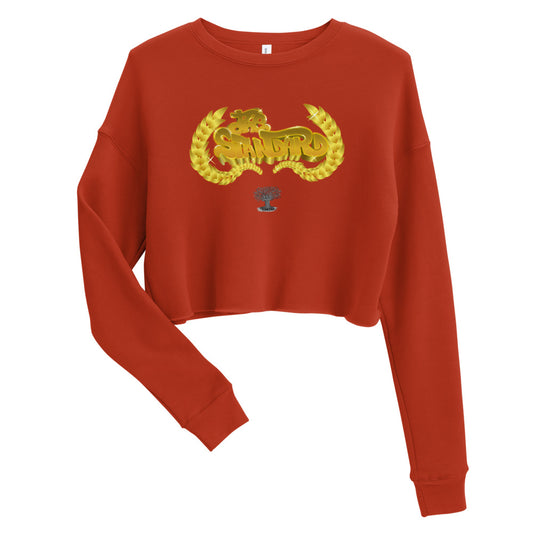 The Gold Standard Crop Top Sweatshirt